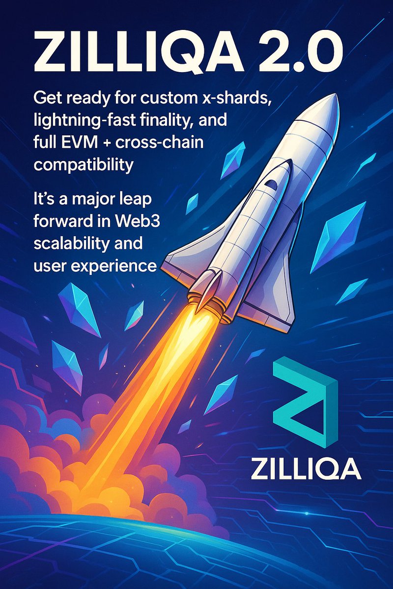 PatriciaBees's tweet image. Zilliqa 2.0 is coming.
Everything changes. 

#Zilliqa