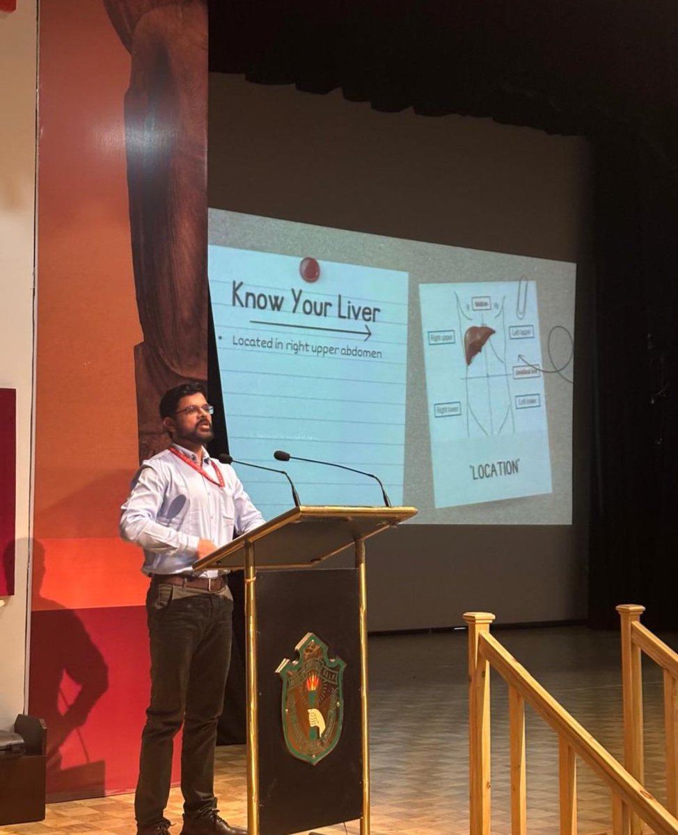 INASL_Liver's tweet image. World Liver Day - 2025
INASL-Taskforce on Preventive Hepatology
Awareness Program on Liver Health for School Children of Delhi Public School, Chandigarh
Interactive sessions on -
1. Prevention of Viral Hepatitis
2. Prevention of Fatty Liver Disease