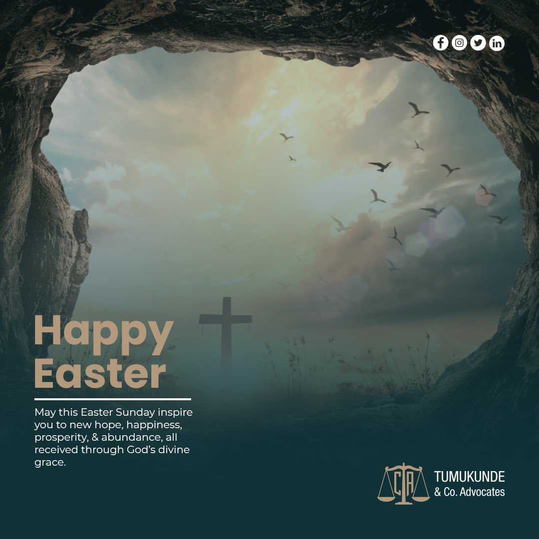 May this Easter Sunday inspire you to new hope, happiness and prosperity. Happy Easter to you all.