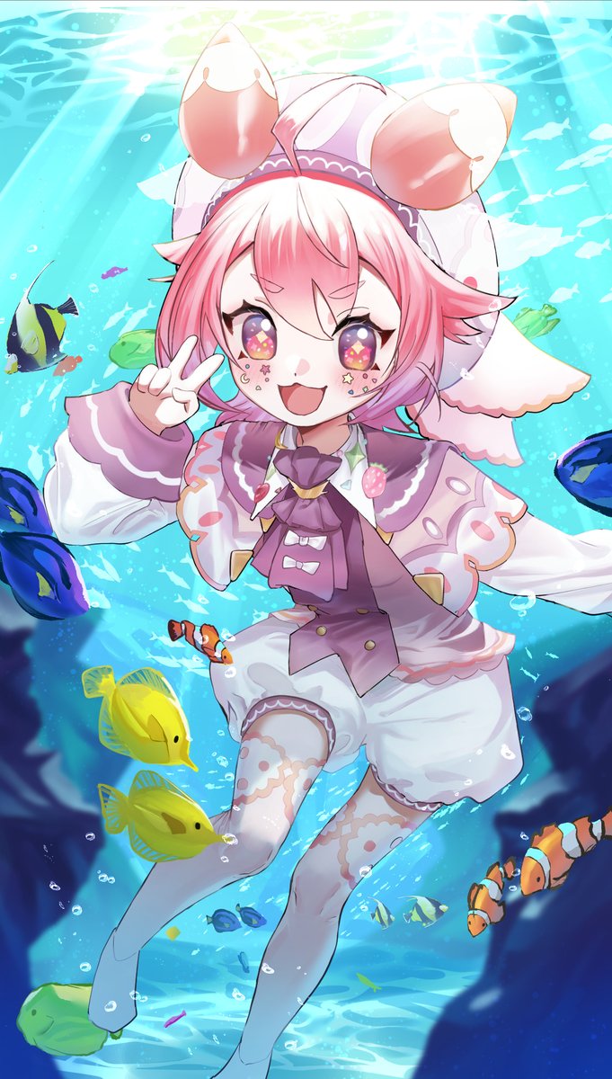 よっ！！！
#いちごのあとりえ