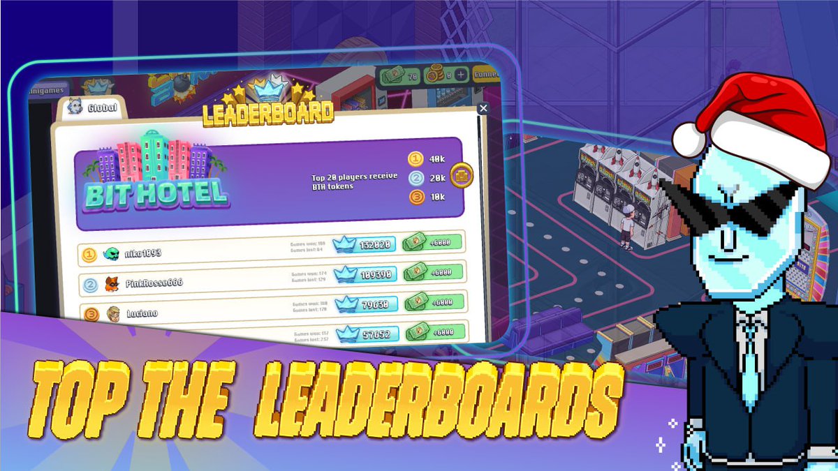 🔥🆕 Bit Hotel February and March Leaderboard Winners🆕🔥

What a start to Q1! Bit Hotel rewards are coming through and crypto is on the up and up! You heard that right! Winners have received rewards based on rank from all prizepools. 📈

🏆 The top 20 leaderboard contestants of