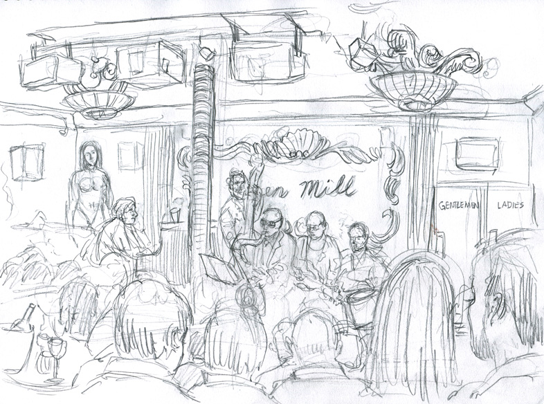 HannahEBeachler's tweet photo. #SinnersMovie One of the inspos for the Juke Joint and Old Sammies bar was the #GreenMill in Chicago. I use to go to see bands there in the 90s, and never forget about the stories of Al Capone coming there to do the same. So I imagined what they took before they left to MS. https://t.co/cqw1rITNhB