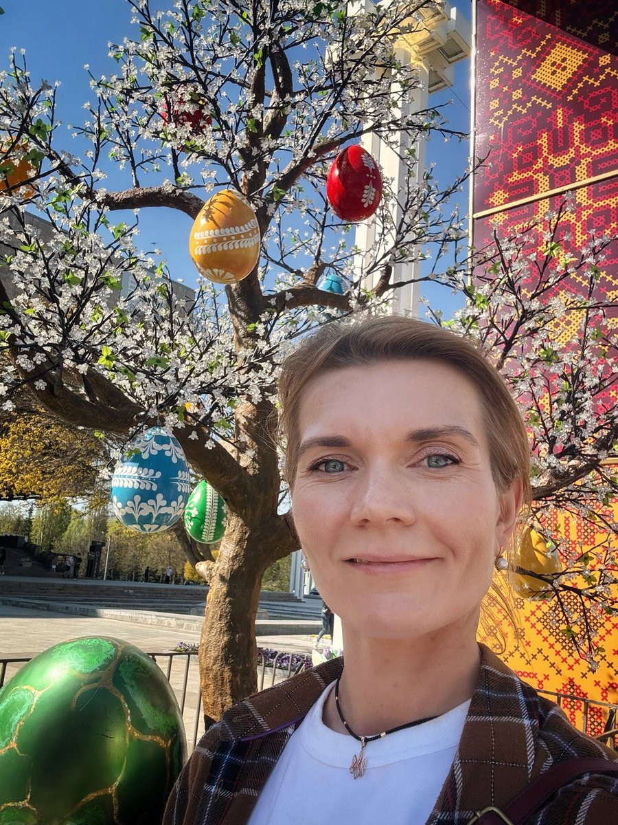 Light will prevail. Happy Easter from Ukrainian Kharkiv 💙💛