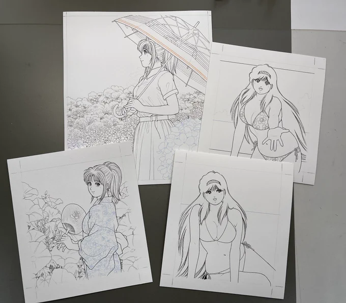 これから彩色しまーす🎃🎨 