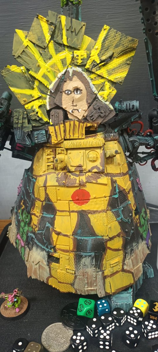 CT_Origin's tweet photo. Rejoice, 'umiez! yer emperor as returned!

#orks
#warhammer40k 
#warhammer40000
#WarhammerCommunity 
#warmongers https://t.co/iPq9pDmAUJ