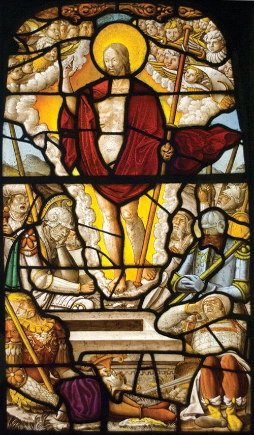 Jesus lay dead. His tomb sealed with a huge stone. But the stone was rolled away &amp; Jesus rose. Now it’s our task to roll the stone from the tombs that imprison so many in our time - the forgotten children, the hungry, the voiceless, those that don’t fit, the excluded &amp; many more.