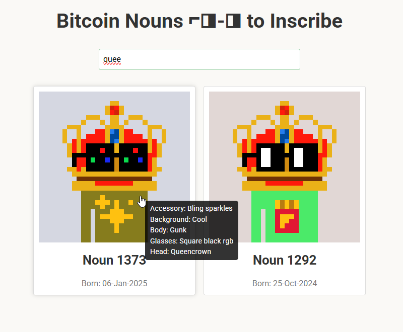 Bitcoin_Nouns's tweet photo. There are many amazing Bitcoin Nouns to inscribe. It literally couldn't be any easier.

Oh, and the floor is up. 👀
https://t.co/Bny0oz8i20 https://t.co/gt385JLrZ3
