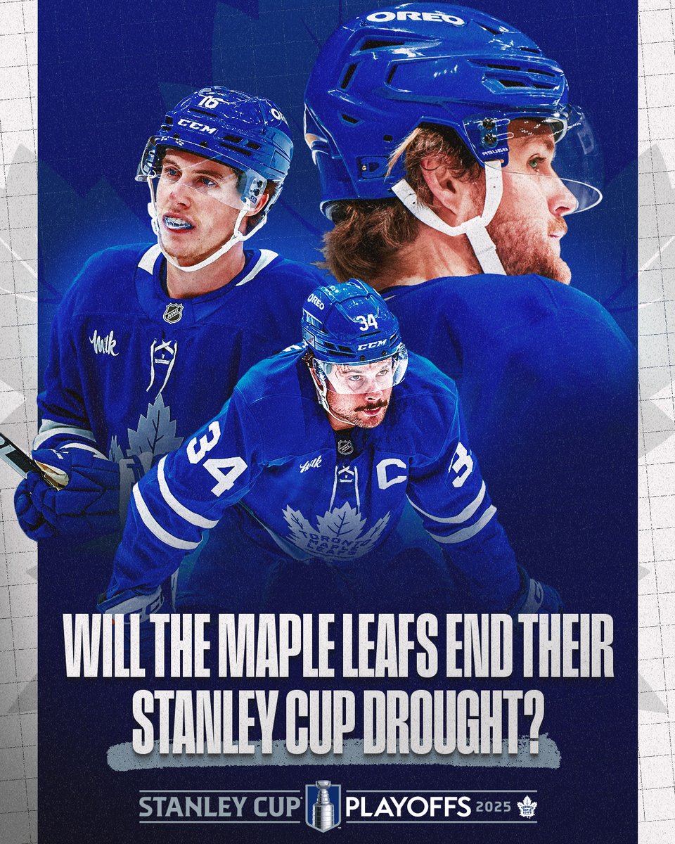 NHL's tweet photo. Is this finally the year? 🍁 #StanleyCup 

📺: @Senators vs. @MapleLeafs Game 1 TONIGHT at 7p ET on @espn 2, @Sportsnet and @TVASports https://t.co/PKALbic9MH