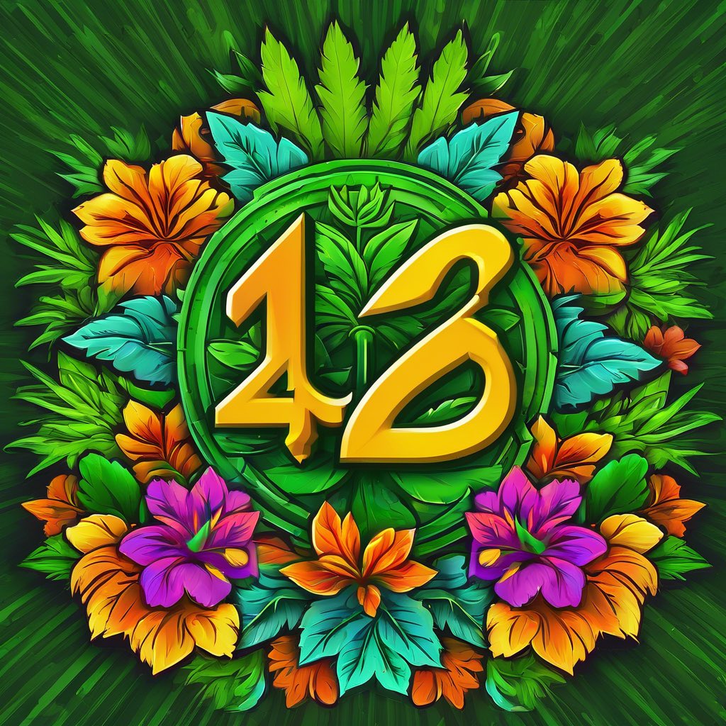 Just it's 420. Blaze it up