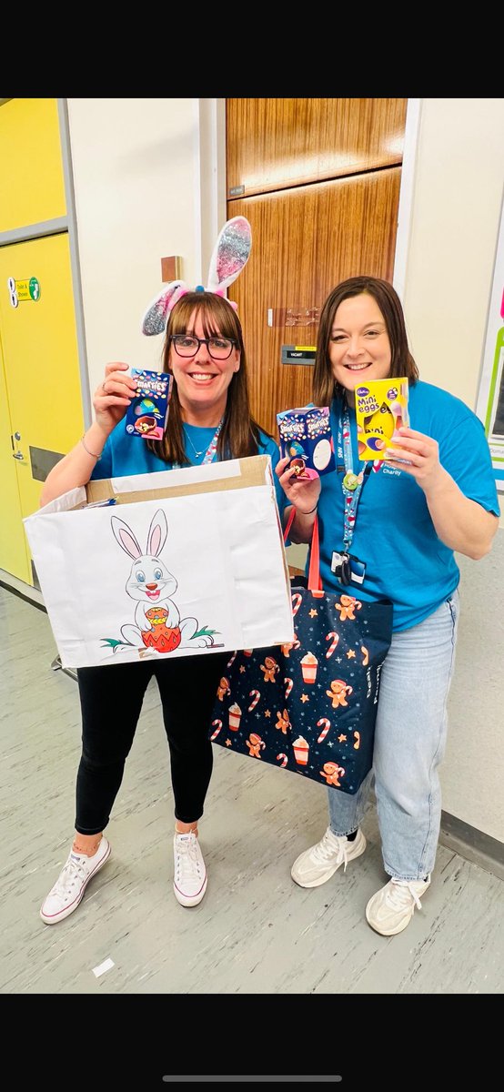 Happy Easter From Ward C53 🐣

Thank you to <a href="/NUHCharity/">Nottingham Hospitals Charity</a> for our chocolate egg delivery!! 
 It’s the little things ✨ 
 <a href="/NUHMedicine/">NUH Medicine</a> <a href="/NUHSurgery/">NUH Surgery and Associated Services</a> 
<a href="/lintopullattu/">Linto kurian</a> <a href="/SWBNUH/">Staff Wellbeing NUH</a> <a href="/nuhpatientgroup/">💙 NUH Patient Partnership Group (PPG) 💙</a> <a href="/ChippyGeorge6/">Chippy George</a> <a href="/uklaren/">karen lodge</a>