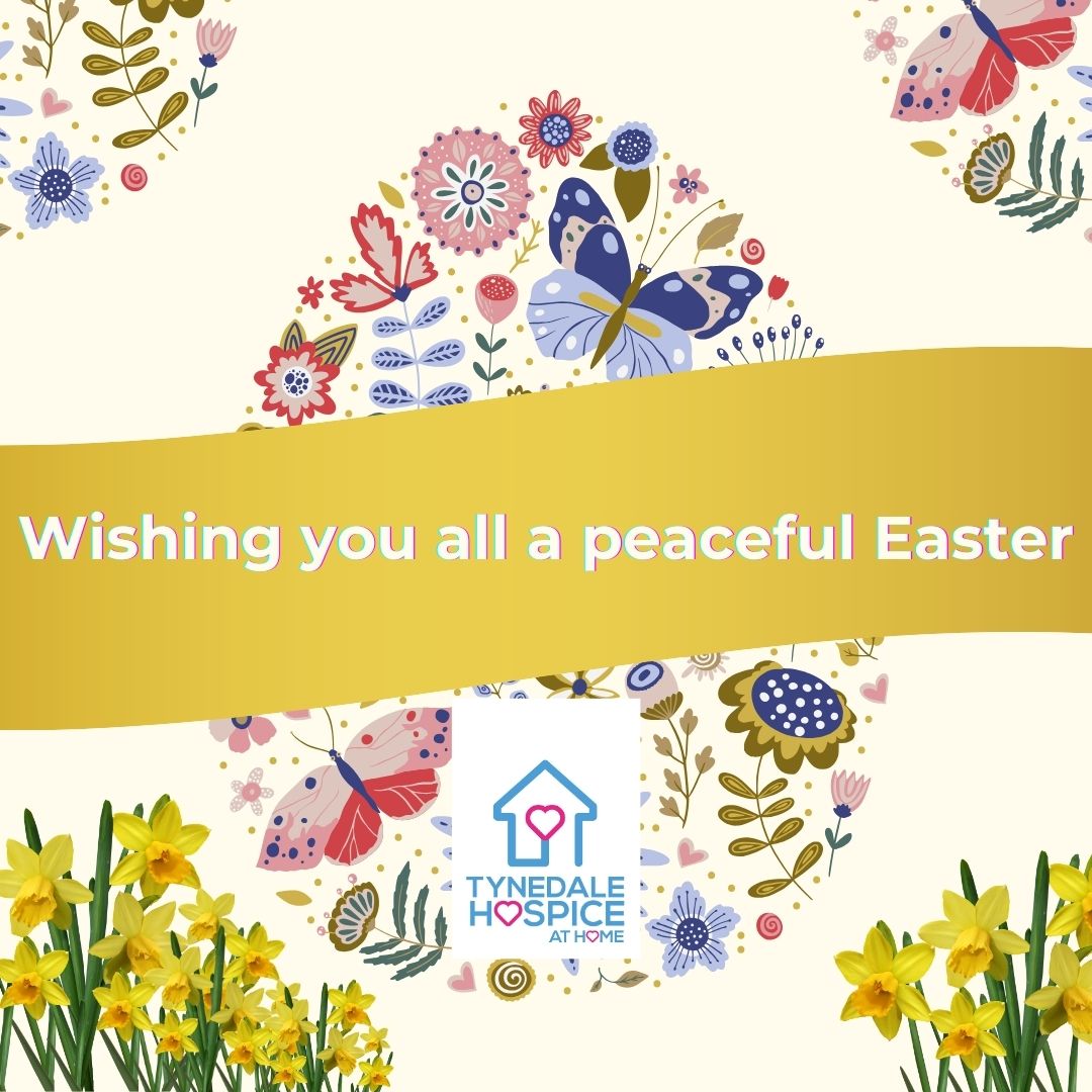 Easter can be a difficult time for many. 🐤

Whether you are choosing to spend this time in quiet reflection,  embracing the great outdoors or with the family, we wish you a peaceful time.

Info about our care services can be found online or by ringing 01434 600388. ♥️