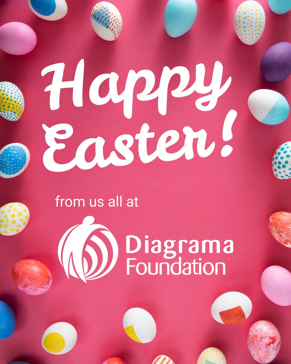 We'd like to wish everyone a very happy and peaceful #Easter - from us all at Diagrama Foundation ❤️💐

#happyeaster #easter2025 #easterbreak #charity