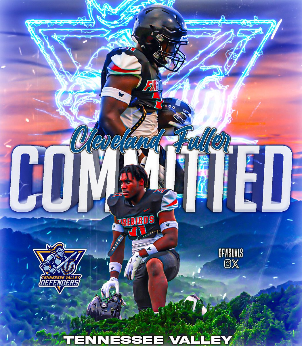 Fulle6Cleveland's tweet photo. After a long thought and consideration, I’m proud to announce that I will be continuing my athletic ability at Tennessee Valley!!!
@PCHS_Firebirds @page21marcus @Coach_AD615 @E_Knight_5 @coachbrunetti2 @d1westnashville @TheyLoveMyHair_ https://t.co/GuoL8EC4u2