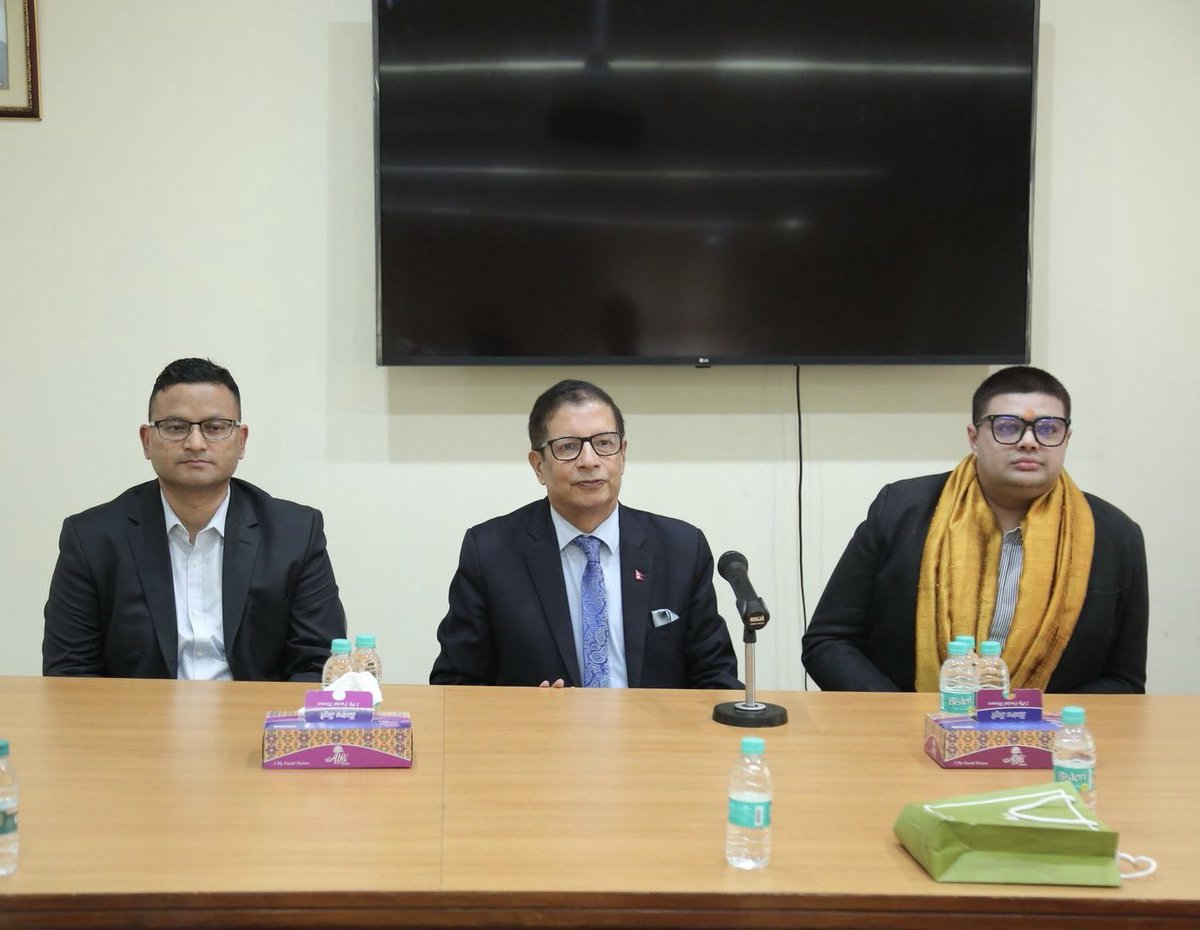 Nepal Embassy, India tweet media