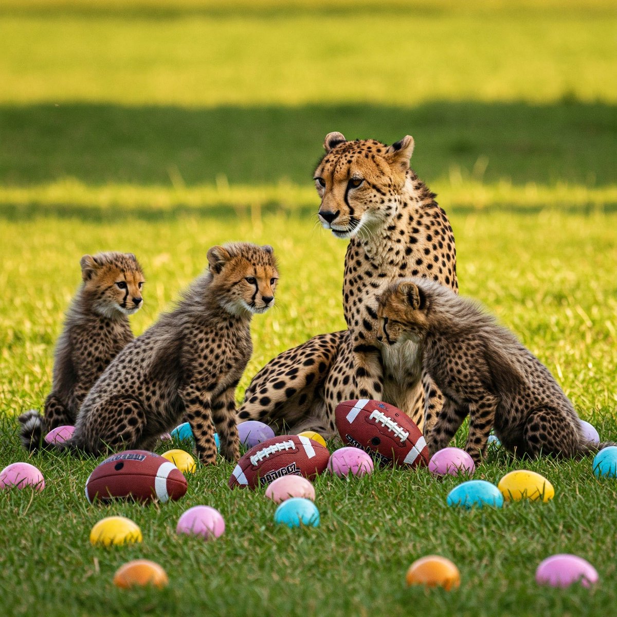 HertsCheetahs's tweet photo. The Cheetahs would like to wish everyone a Happy Easter! https://t.co/9k5rQ774OE
