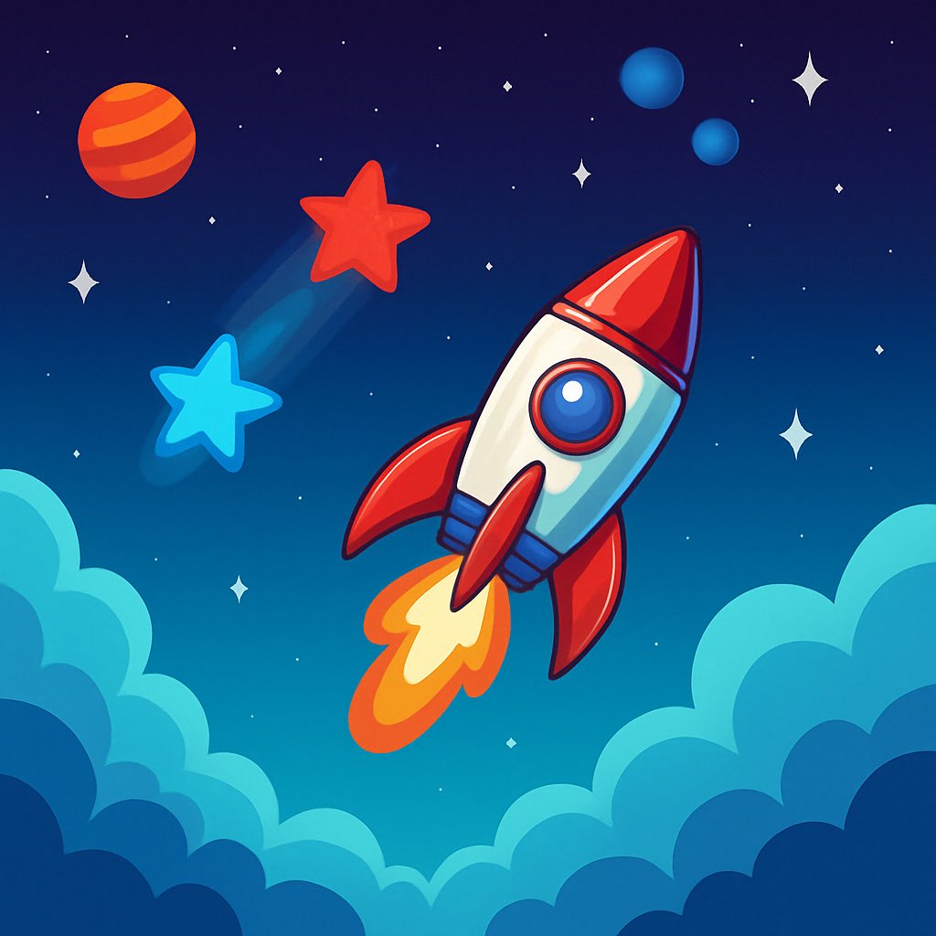 rocket_sonic's tweet photo. Ready to collect stars in the galaxy and earn while you play? Our blockchain game is launching soon — with speed boosts, upgrades &amp; airdrops! Are you in? 🚀✨
#CryptoGame #Web3Gaming #PlayToEarn #SonicStyle #AirdropSoon https://t.co/PDXv3f35g7