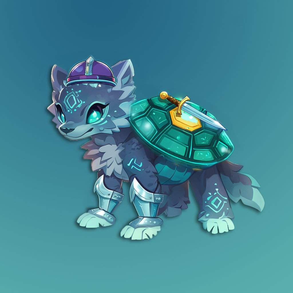 Wolfterra10's tweet photo. I didn’t choose the blade life —
The blade life was permanently attached to my shell. 😅⚔️
(Seriously, tho, try sitting down with this thing.)
#Wolfterra #ShellProblems #NFTArt #BattleReadyButTired #OpenSeaNFT #NFTCommunity https://t.co/UilEaKC9Ch