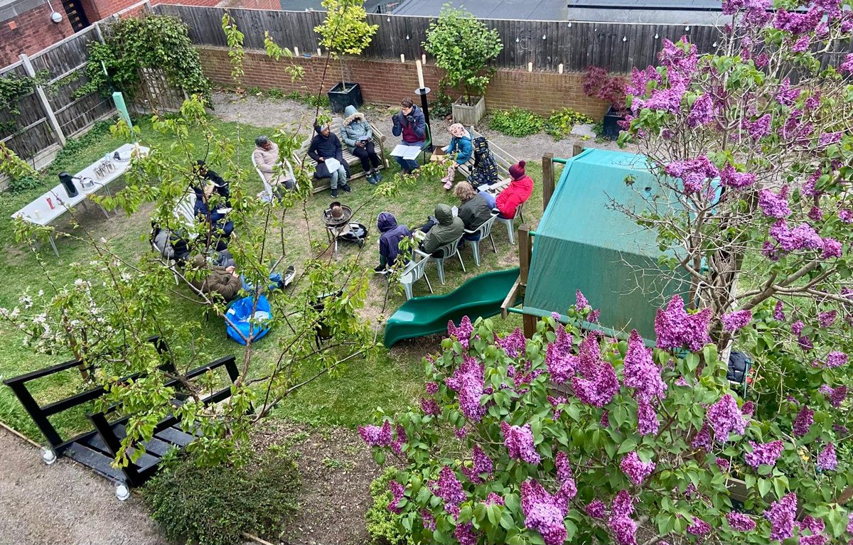 paulharringay's tweet photo. Some of our church met at dawn to watch the sun rise and raise the first easter hallelujahs. 

The Bible records that it was literally "deep in the dawn of Sunday" that the first eyewitnesses crept to the tomb expecting more tragedy, but were met with https://t.co/zVOb5rjBrb
