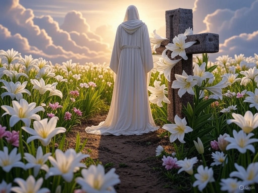 harvardus's tweet photo. He is risen. Jesus Christ has conquered death on the cross. Hallelujah! Happy Easter! #HeIsRisen #JesusChrist #Easter2025 https://t.co/cYs7QT5NdD