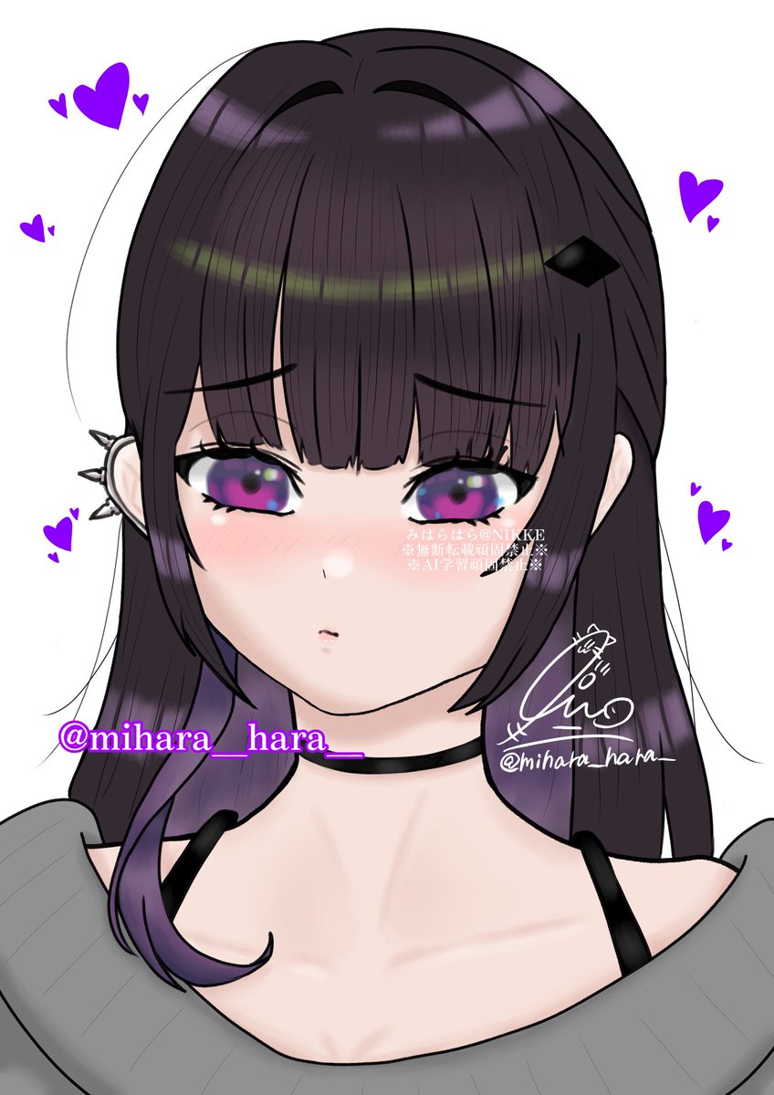 ミハラ「もう…私以外見ないで…」
⫘⫘⫘⫘⫘⫘⫘⫘⫘⫘⫘⫘⫘⫘⫘⫘⫘⫘⫘⫘
嫉妬させたい。好き。愛してる。
#NIKKEfanart #NIKKE