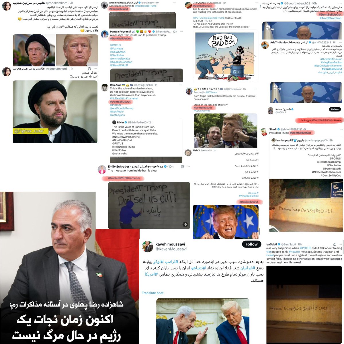 Arish اریش (@arish1987) on Twitter photo <a href="/GenFlynn/">General Mike Flynn</a> <a href="/AGPamBondi/">Attorney General Pamela Bondi</a> <a href="/realDonaldTrump/">Donald J. Trump</a> This message is for patriots in America and around the world:
A portion of the fake and cyber accounts supporting <a href="/PahlaviReza/">Reza Pahlavi</a> share common stances on several issues:
1. They are all enemies of President Trump and supporters of Biden and radical Democrats.
2. They are all <a href="/GenFlynn/">General Mike Flynn</a> <a href="/AGPamBondi/">Attorney General Pamela Bondi</a> <a href="/realDonaldTrump/">Donald J. Trump</a> This message is for patriots in America and around the world:
A portion of the fake and cyber accounts supporting <a href="/PahlaviReza/">Reza Pahlavi</a> share common stances on several issues:
1. They are all enemies of President Trump and supporters of Biden and radical Democrats.
2. They are all