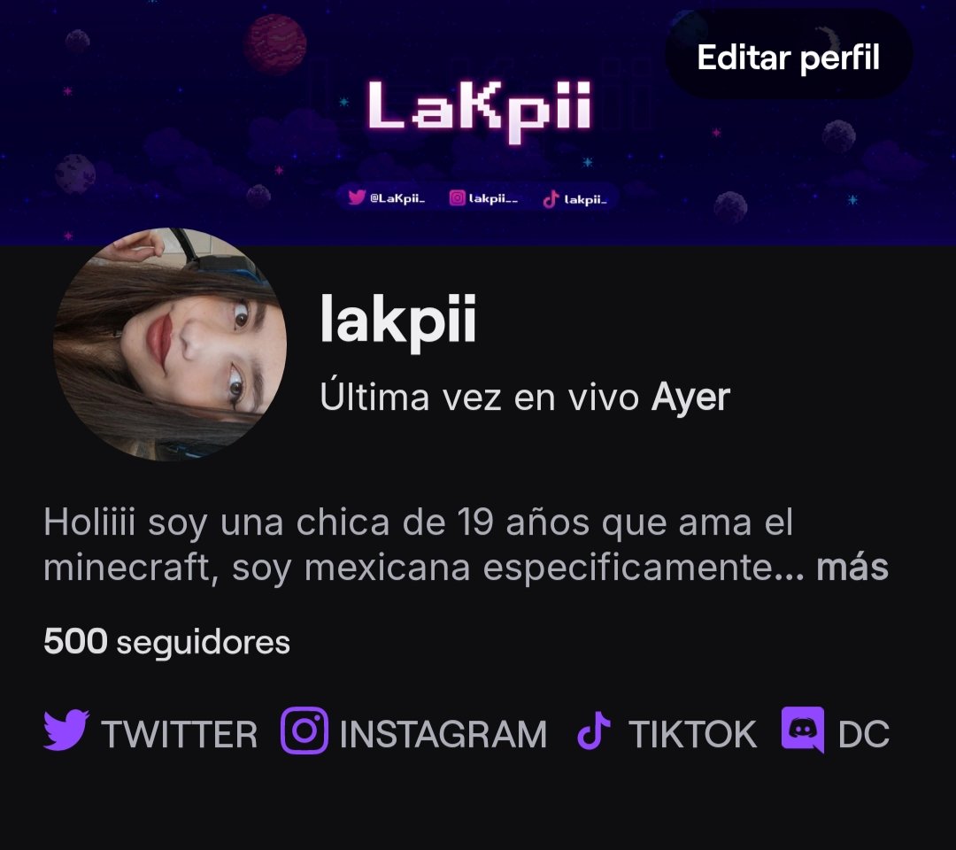 LaKpii_'s tweet photo. Muchas gracias, ya somos 500 🫂🥹 https://t.co/727o2FlZH6