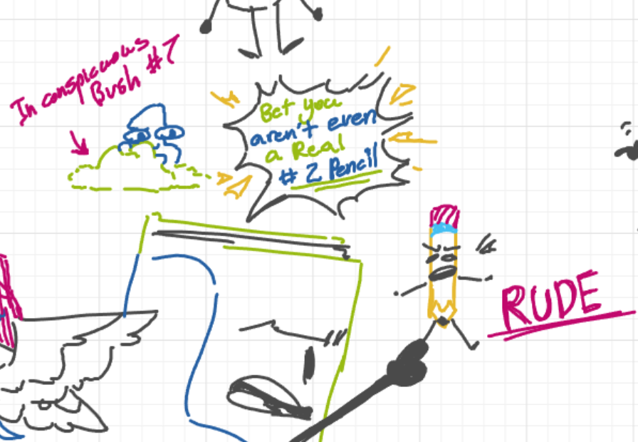 Flicktional's tweet photo. Random Object Doodles, as a treat https://t.co/97pKr7sthS