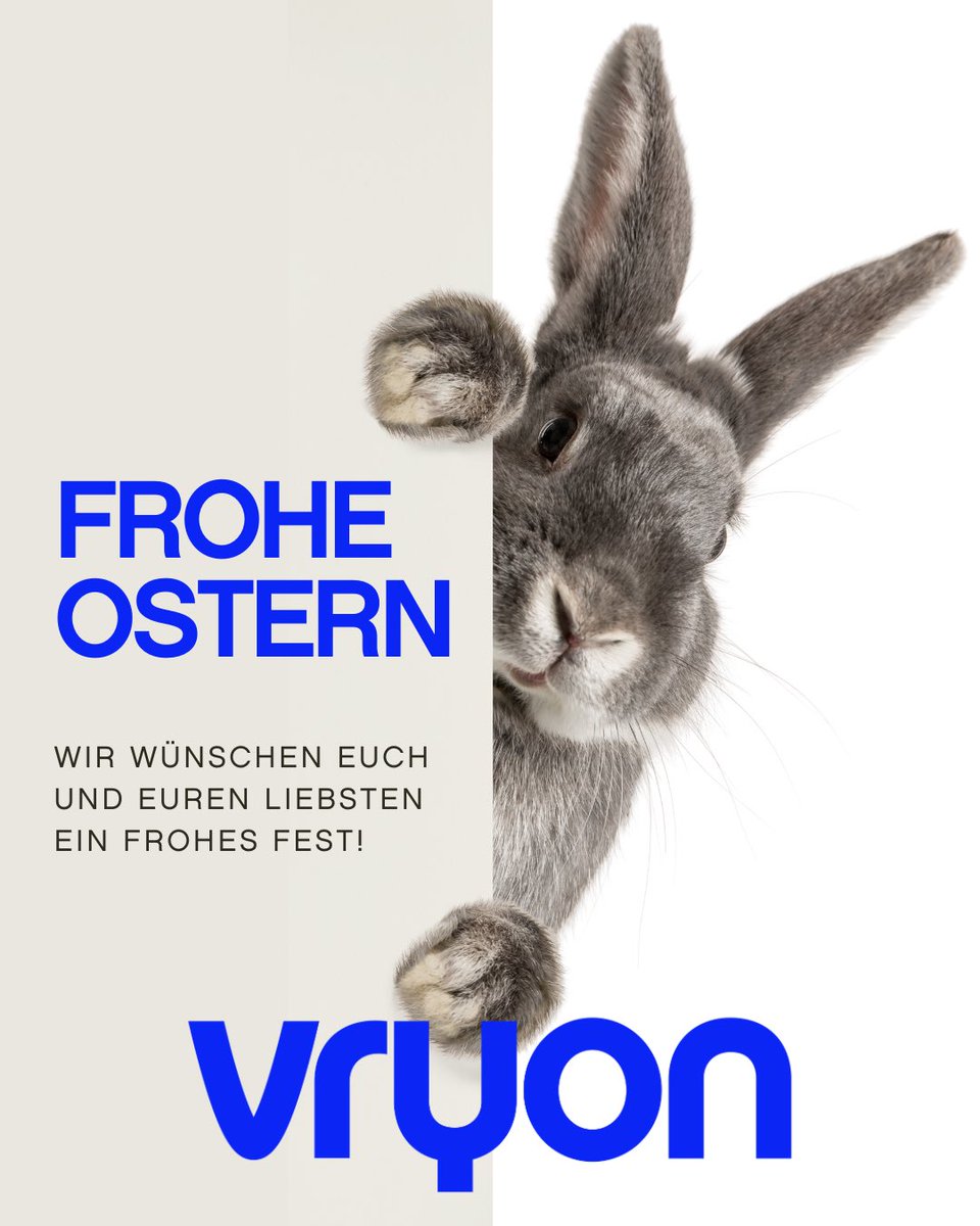 Ich wünsche allen frohe Ostern und ein paar schöne Feiertage 😎

#vryon #ostern #easter #eMobility
