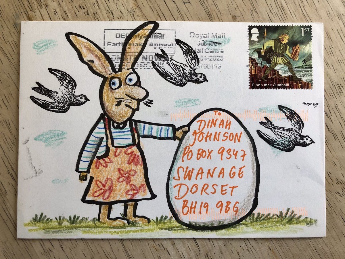 letterappsoc's tweet photo. Wishing all you lovely followers a very #HappyEaster! May it be full of giant eggs, birdsong, cute bunny rabbits in flowery dresses, magical stamps, and definitely hope. #AxelScheffler 🥰🥚🐣🐦🐰🌸💌 https://t.co/sHFJJlKiVt