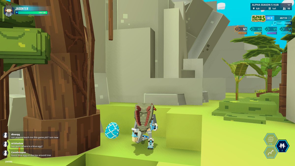 Ananta10399's tweet photo. Found the Easter Blue Egg in @TheSandboxGame  https://t.co/a2xQ0QtVDD #AlphaSeason5 https://t.co/rtAzRFM632