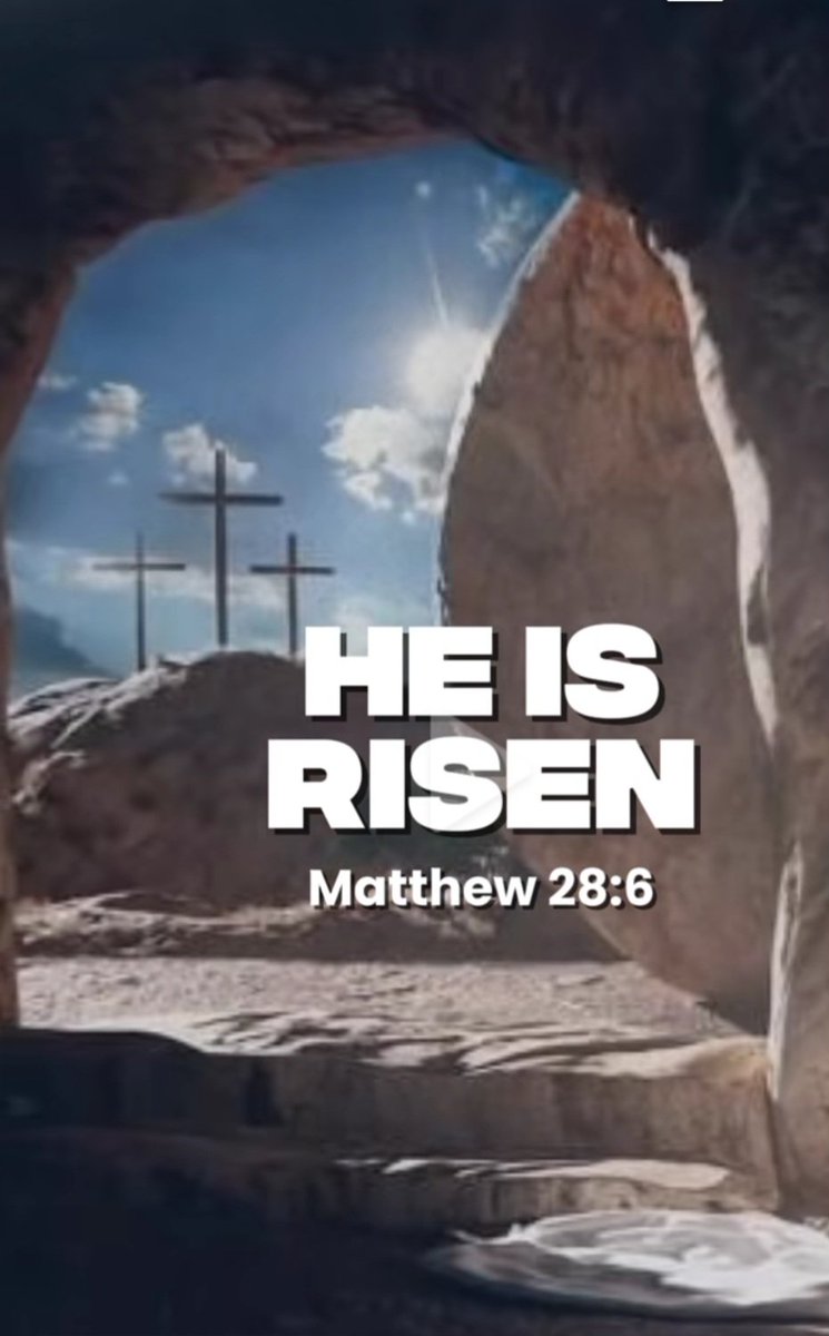 Jesus is Risen . Amen.