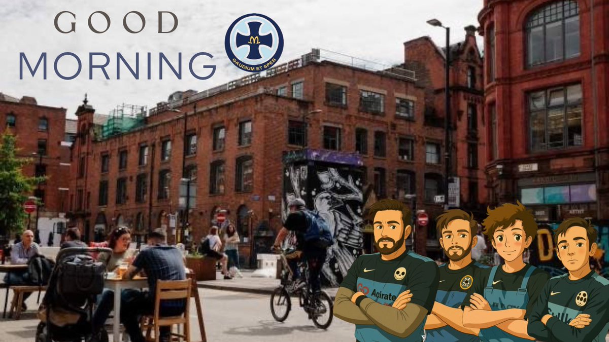 The St Mary’s mid-season trip begins today. Hello Manchester.
#smfc