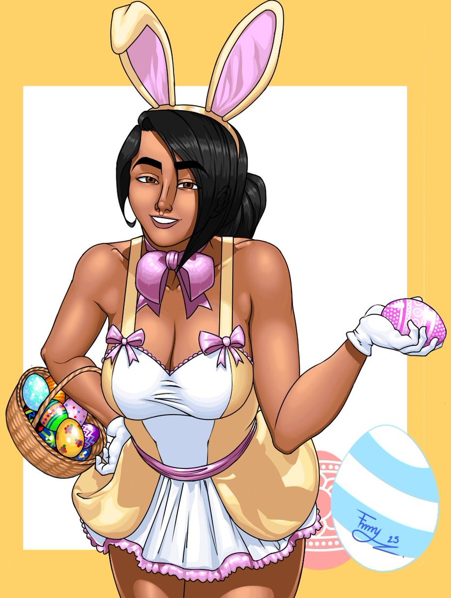 Dibujini de pascua con mi Oc, Joyce 🥚🎉🎉🎉
#Easter2025 #Easterdrawing #EasterOc #Pascua
