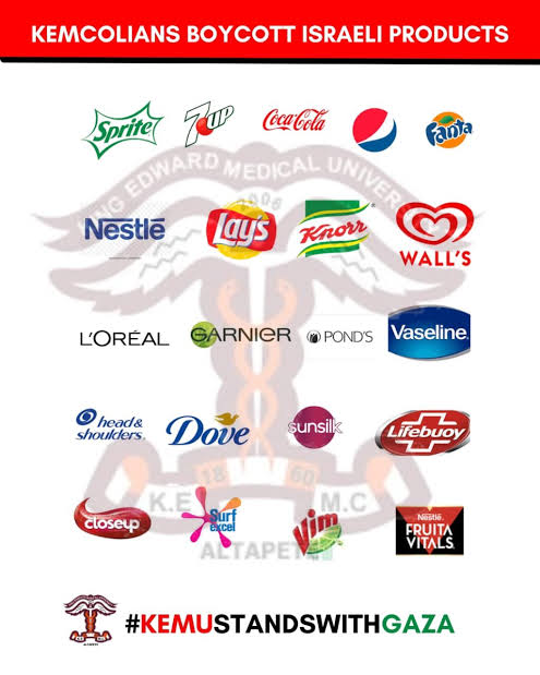 BOYCOTT Israeli products