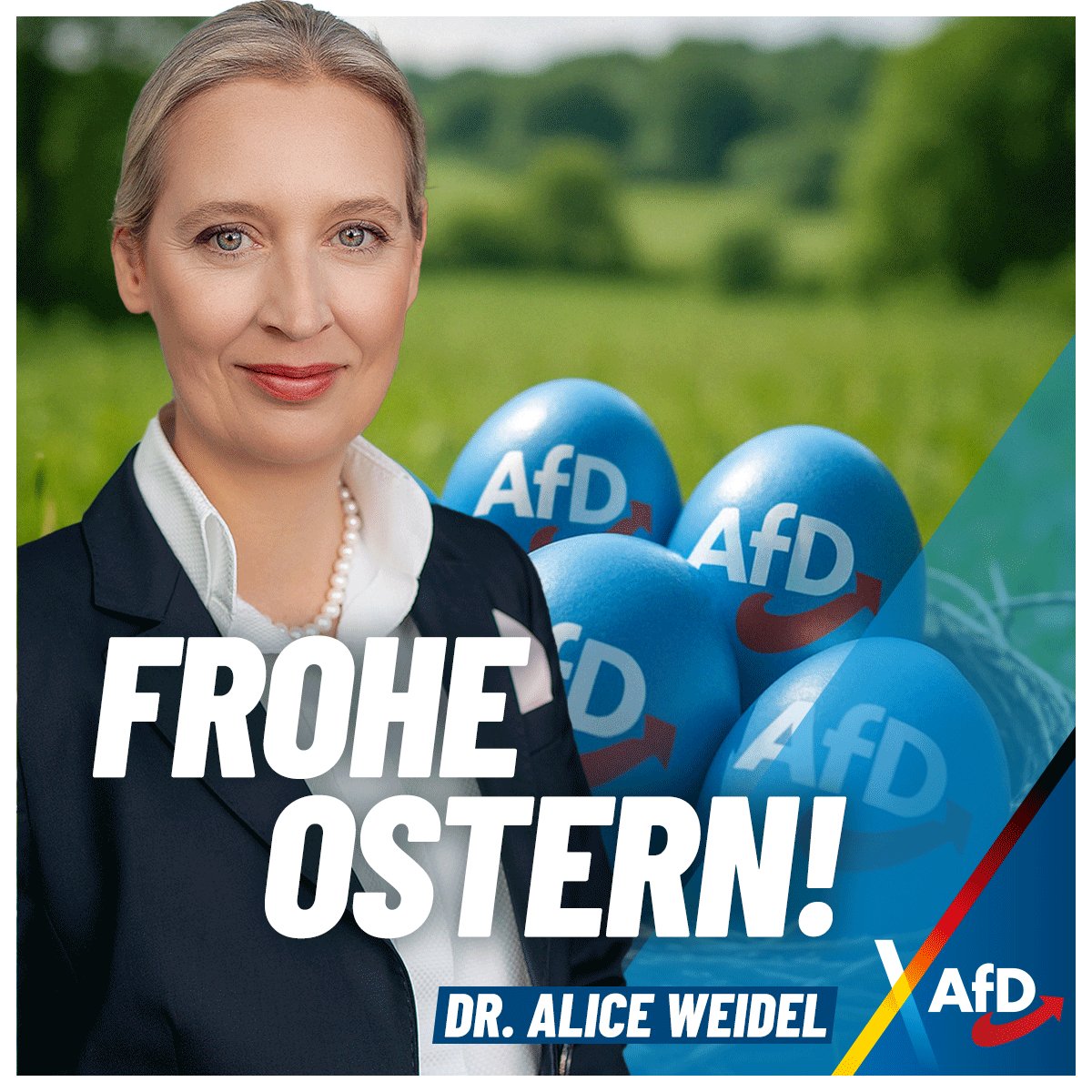 Mal wieder ein Beispiel dass andere es besser können.
Sowas hört man von ihnen nicht. Stattdessen bekommt man von ihnen nur eine verlogene Osterrede fernab von jeglicher Realität.