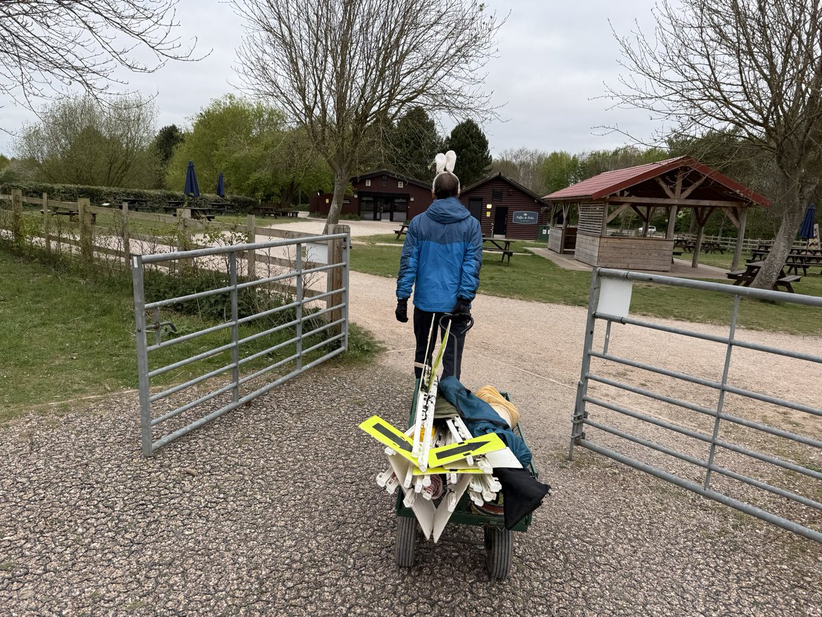 Rolling out the fun trolley… 🐰
