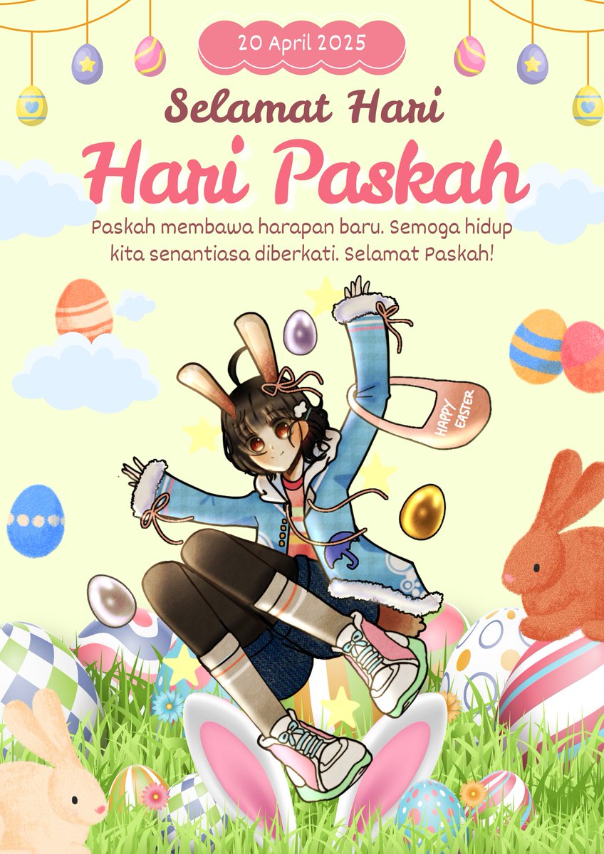 Kami Segenap Staff Hujan Kata mengucapkan Selamat Hari Paskah Bagi Yang Merayakannya 🥕

Semoga hari ini menjadi momen yang penuh kedamaian dan menjadikan diri kita menjadi pribadi yang lebih bijak dan lebih baik dari hari-hari yang telah lalu 🙏🏼💕

Bismillah Twitter Aktif Lagi