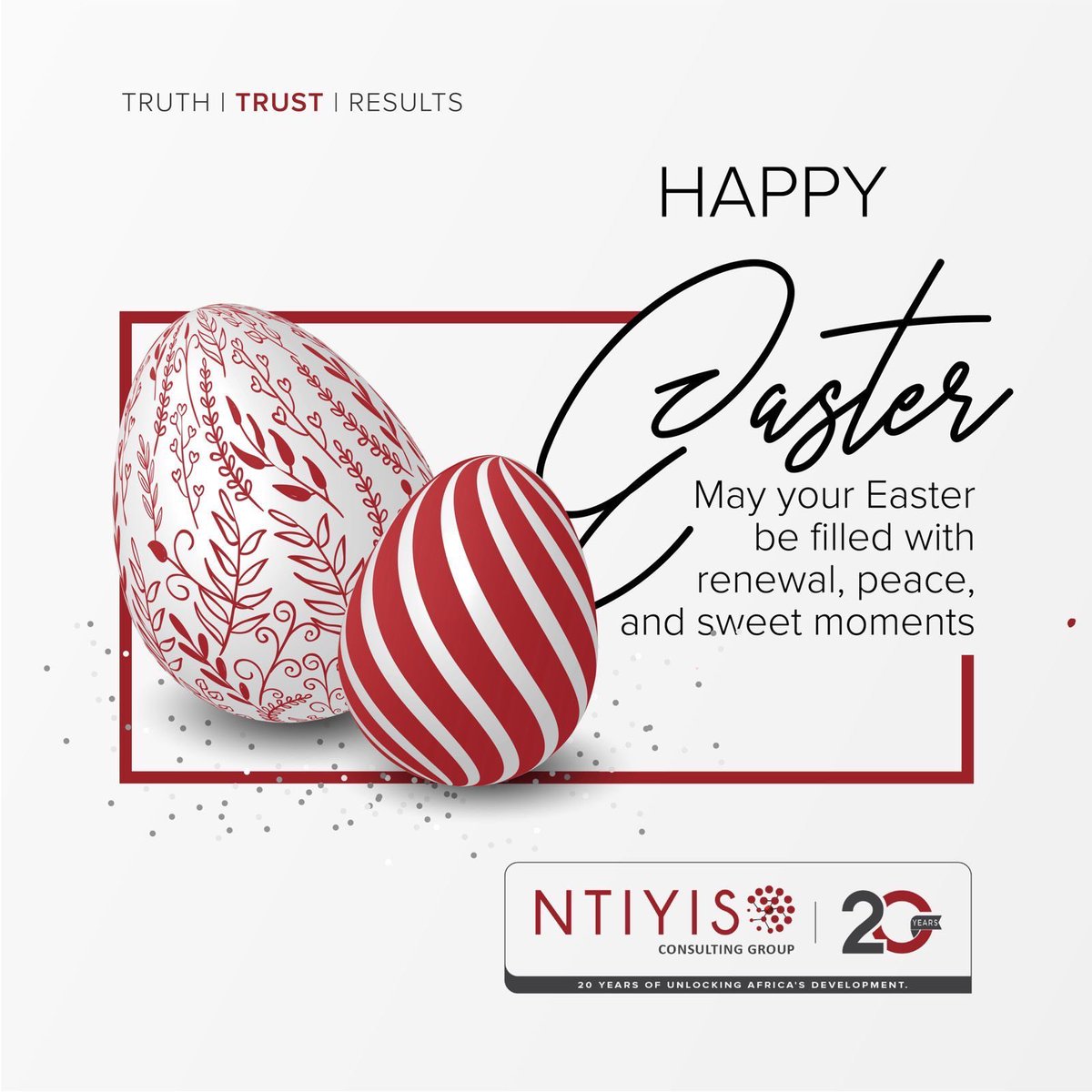 Wishing you and your loved ones a joyous Easter from Ntiyiso Consulting Group!