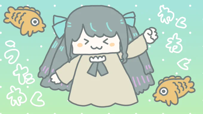 友達にサムネ作ってもらったかわいい いつか使う 
