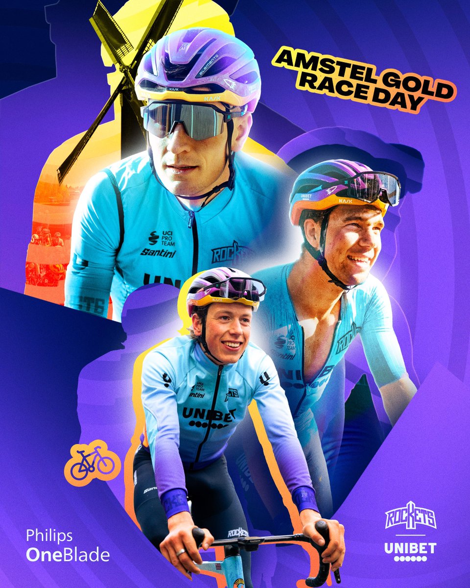 Happy Easter 🐣… aka happy <a href="/Amstelgoldrace/">Amstel Gold Race</a> day!! Let’s go <a href="/rockets_cycling/">Unibet Rose Rockets</a> and Lukáš!