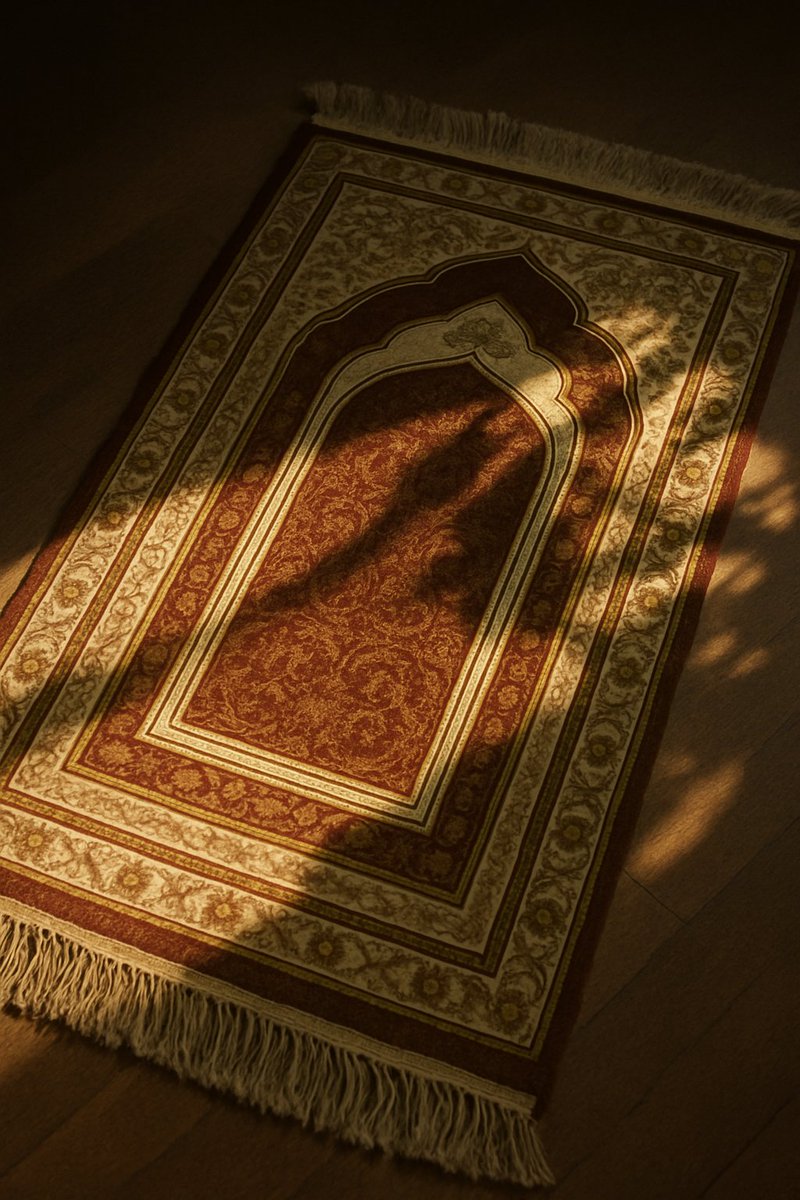 "Başını yere koy ki kalbin arşa değsin."