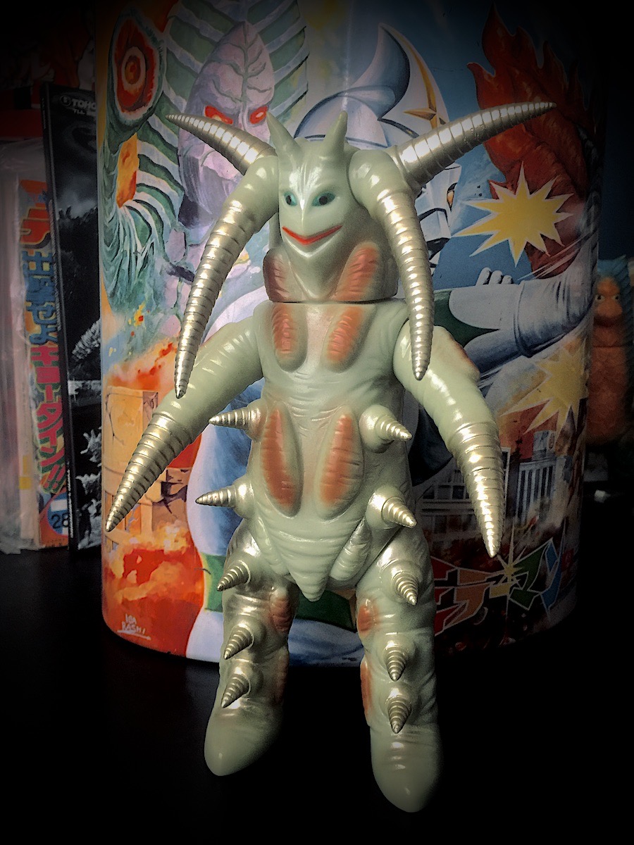 RagoneAugust's tweet image. 暗黒怪獣ダークロン (Darkron, The Monster of Darkness)
ブルマァクの怪獣シリーズ (Bullmark's Kaiju Series)
#ブルマァク #ミラーマン #ソフビ #Bullmark #Mirrorman #Sofubi #Kaiju