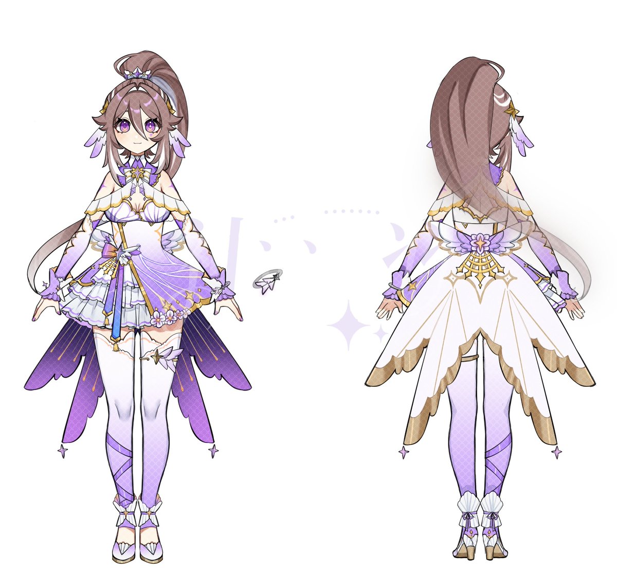 二视图来自神抚
#genshinoc