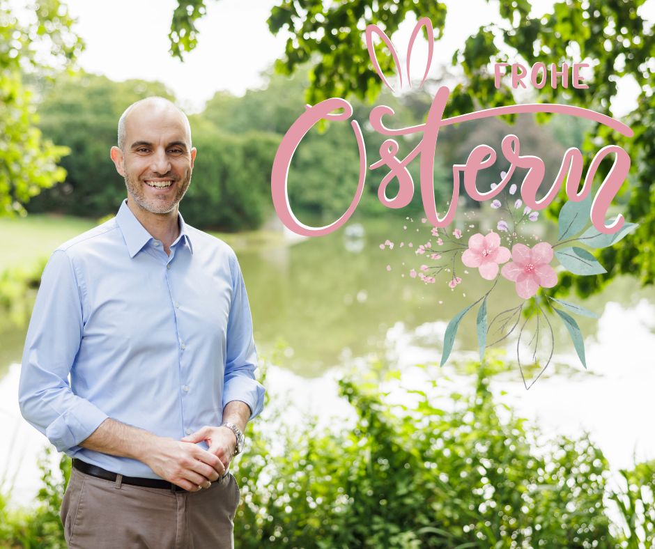 🌸 Ich wünsche Euch schöne und erholsame Ostertage mit Euren Liebsten. Viel Spaß bei der Eiersuche, schaltet ab und macht Euch eine gute Zeit 🐰! (BO)