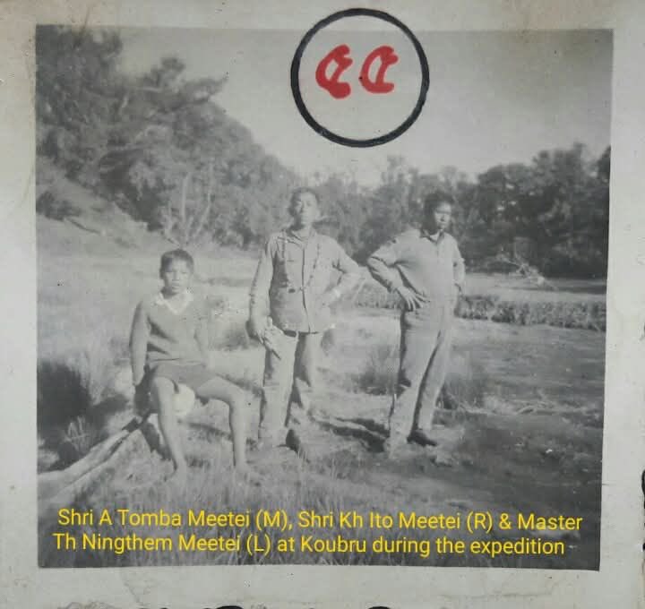 Sana10Meitei's tweet photo. The 1966 Koubru Expedition: A Journey to the Sacred Origins

On the quiet dawn of 7 March 1966, a group of determined individuals—members of the Meitei community and dedicated volunteers—embarked on a journey that would etch itself into the collective memory of the Meetei people. This wasn’t merely an expedition into the serene and mist-covered Koubru Hills; it was a spiritual return, a purposeful pilgrimage to the cradle of ancestral memory, to the very place believed to be the origin of human settlement for the Meetei.

The decision to set forth was not spontaneous. It resulted from deliberate discussions and consensus built in the meeting held on 27 February 1966. With hearts full of reverence and a sense of duty, the group resolved to build not just a shelter hut, but a symbolic structure—an embodiment of resilience, identity, and remembrance. The shelter was to serve as a space of reflection and study, a station for research into the deep-rooted heritage that binds generations of Meeteis to the sacred slopes of Koubru.

The volunteers were not archaeologists or scholars by profession; they were guardians of memory, bearers of a sacred responsibility. In many ways, the 1966 Koubru Expedition represents more than a historical footnote—it is a beacon. It reminds us of the power of collective action, the importance of remembering, and the quiet strength found in honouring one's origins.

Let us continue to honour that spirit.

@PMOIndia @narendramodi @HMOIndia @AmitShah @NBirenSingh @DrSJaishankar @Manipur_Tourism @PIBTour @incredibleindia 

#manipur #manipur1966