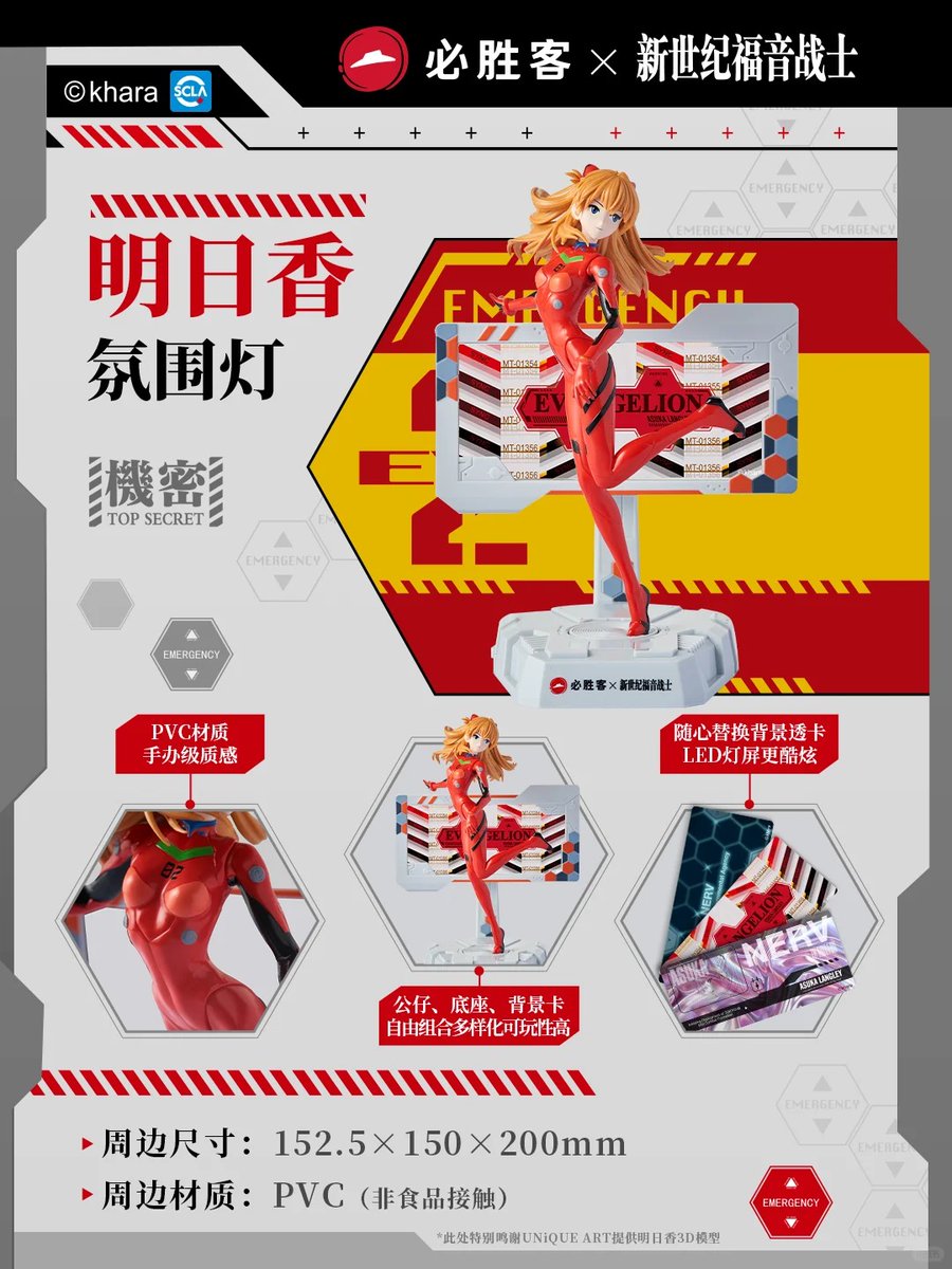 エヴァンゲリオン ピザハット 中国 コラボ 2025.4.25～ グッズ情報
