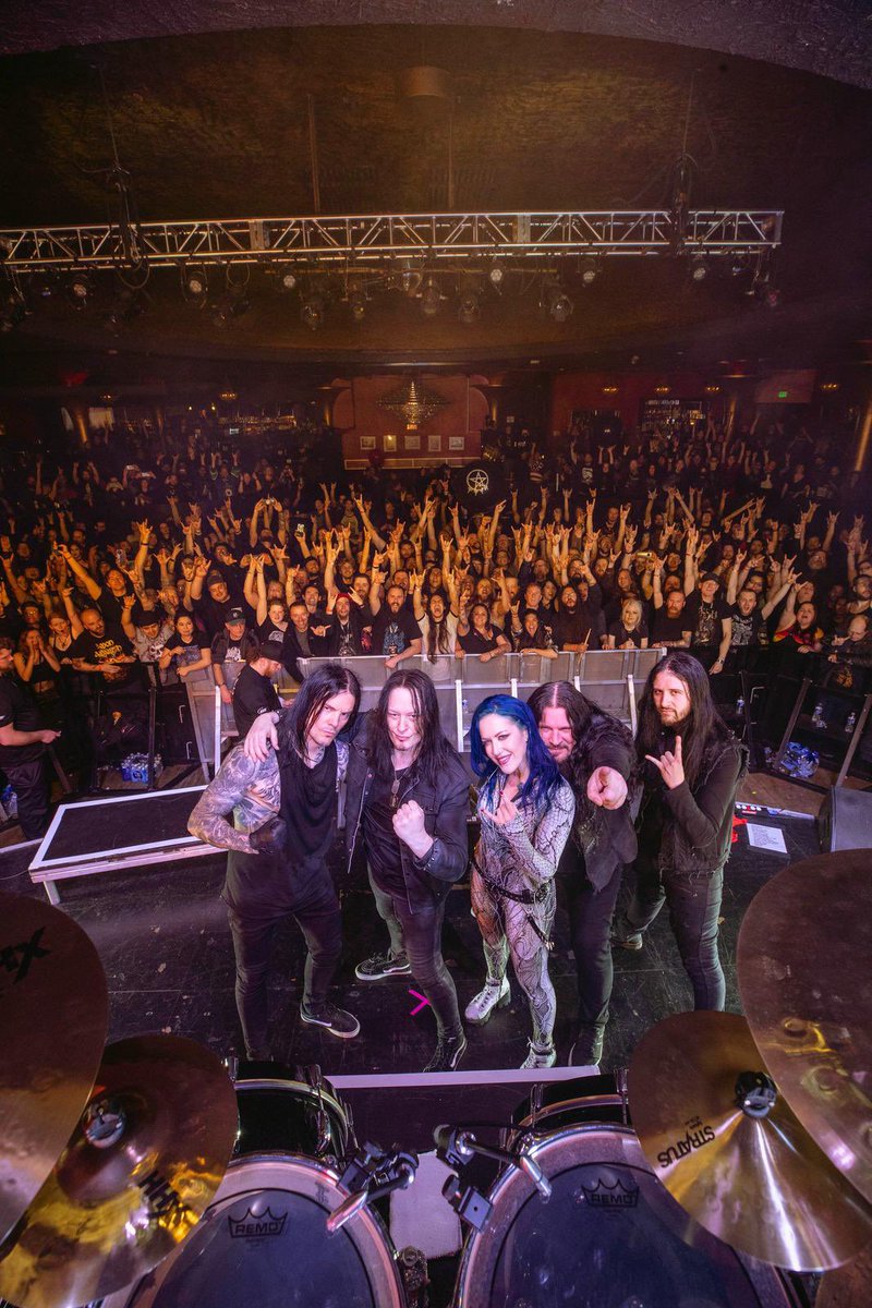 Seattle was absolutely amazing tonight, such a great vibe! Thank you, and we hope to be back soon! Now we head into Canada for a few shows… Join us! 🔥archenemy.live