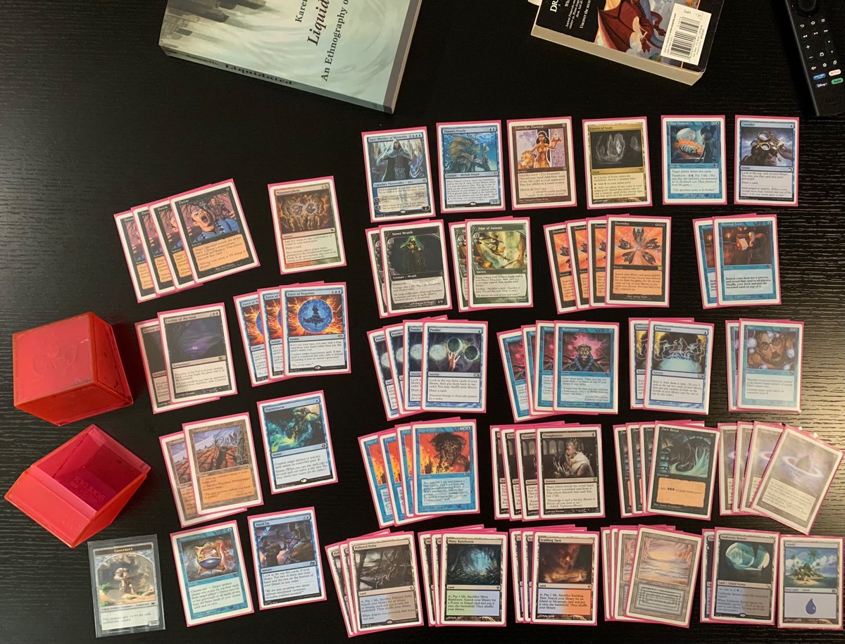 wonderPreaux's tweet image. Split top8 at the MXP Legacy 5k with a clean UB list and the most blessed MUs you could hope for — not a single opposing FoW all day.
