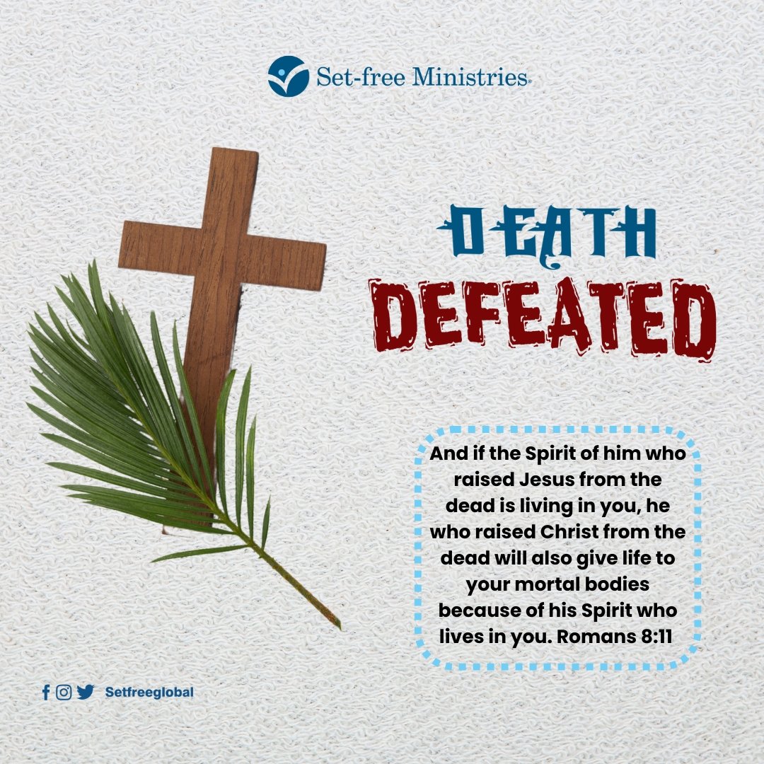 setfreeglobal's tweet photo. Worthy is the Lamb who, for His sake, has defeated death!
Hallelujah!

Happy Easter to us at Set-Free Global Outreach!

#HappyEaster #SetFreeFamily #SetfreeMinistries https://t.co/cAch76Trnu