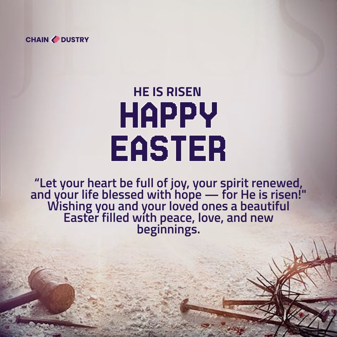ChainDustry's tweet photo. He has risen‼️‼️ https://t.co/R4juR1ZDsk
